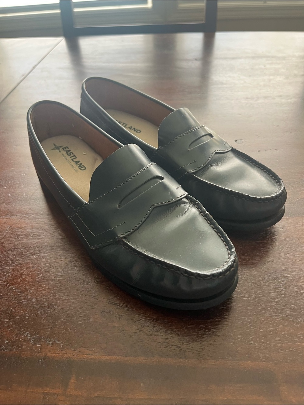 Eastland Women’s Penny Loafers in Black